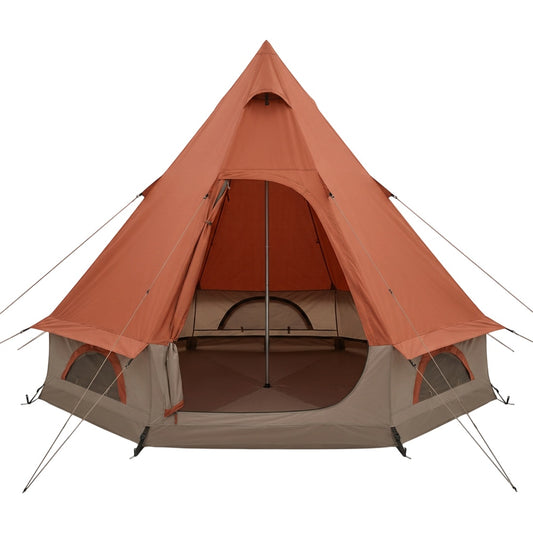Forog Fieldcone Pyramid Tent 4 Person Terracotta Taupe - Product view