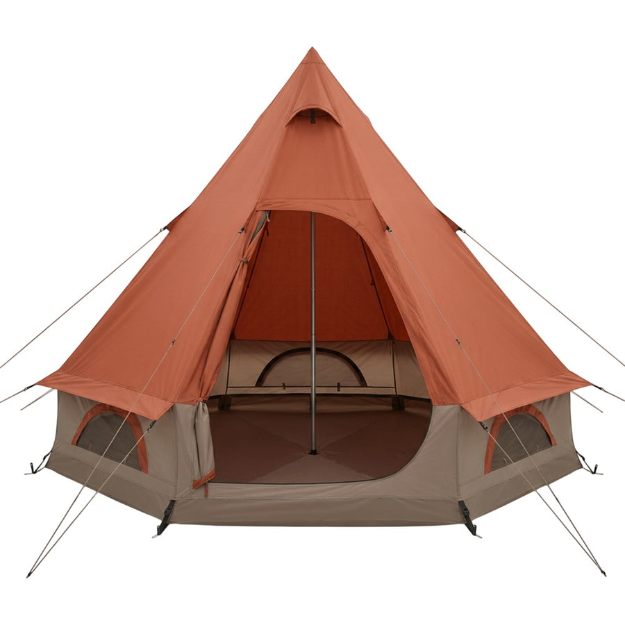 Forog Fieldcone Pyramid Tent 4 Person Terracotta Taupe