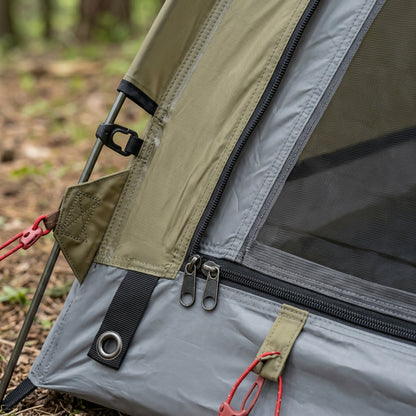 Forog Ridgepair Vis-a-Vis Tent 6 Person Olive Khaki - Detail view